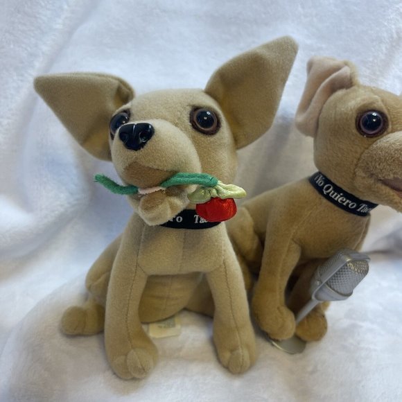 Taco Bell trio bundle Yo Quiero Taco Bell chihuahuas - Picture 11 of 12